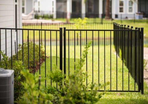 Why Aluminum Fences are the Perfect Choice for Your Pflugerville Texas Fence Installation and Repair